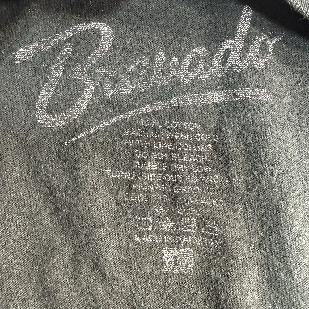 Metallica Logo 2016 T-Shirt By Bravado Men's Large Worn Distressed Look - Picture 6 of 7